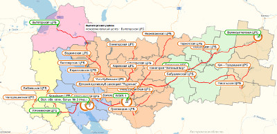 Медицина на карте Вологодской области